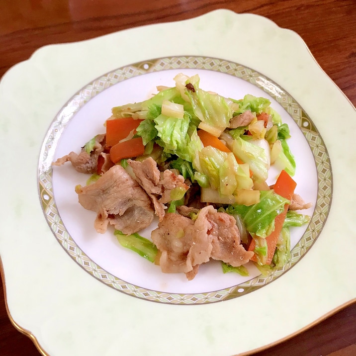 豚野菜炒め 豚切り落とし 人参 キャベツ 白菜 レシピ 作り方 By 水玉模様 楽天レシピ 豚野菜炒め 豚切り落とし 人参 キャベツ 白菜 レシピ 作り方 By 水玉模様 楽天レシピ